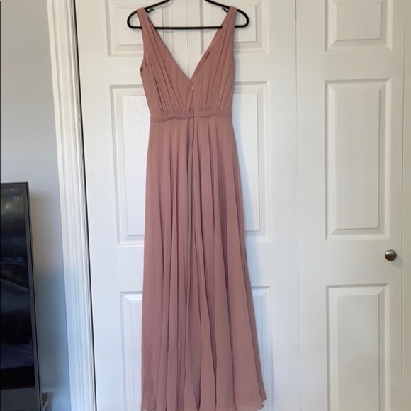 JJ’s house blush pink dress. Size small - Picture 2 of 2